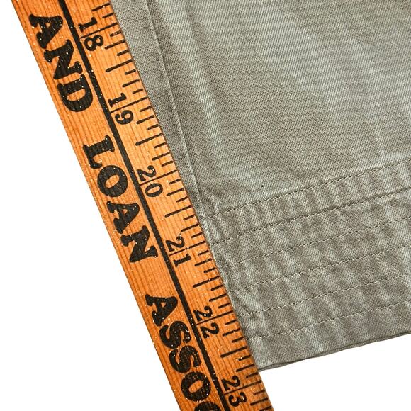 Sigrid Olsen Pants Womens Tan 100% Linen Blend  Capri Front Tie Poet Crop 14 P - Picture 11 of 12